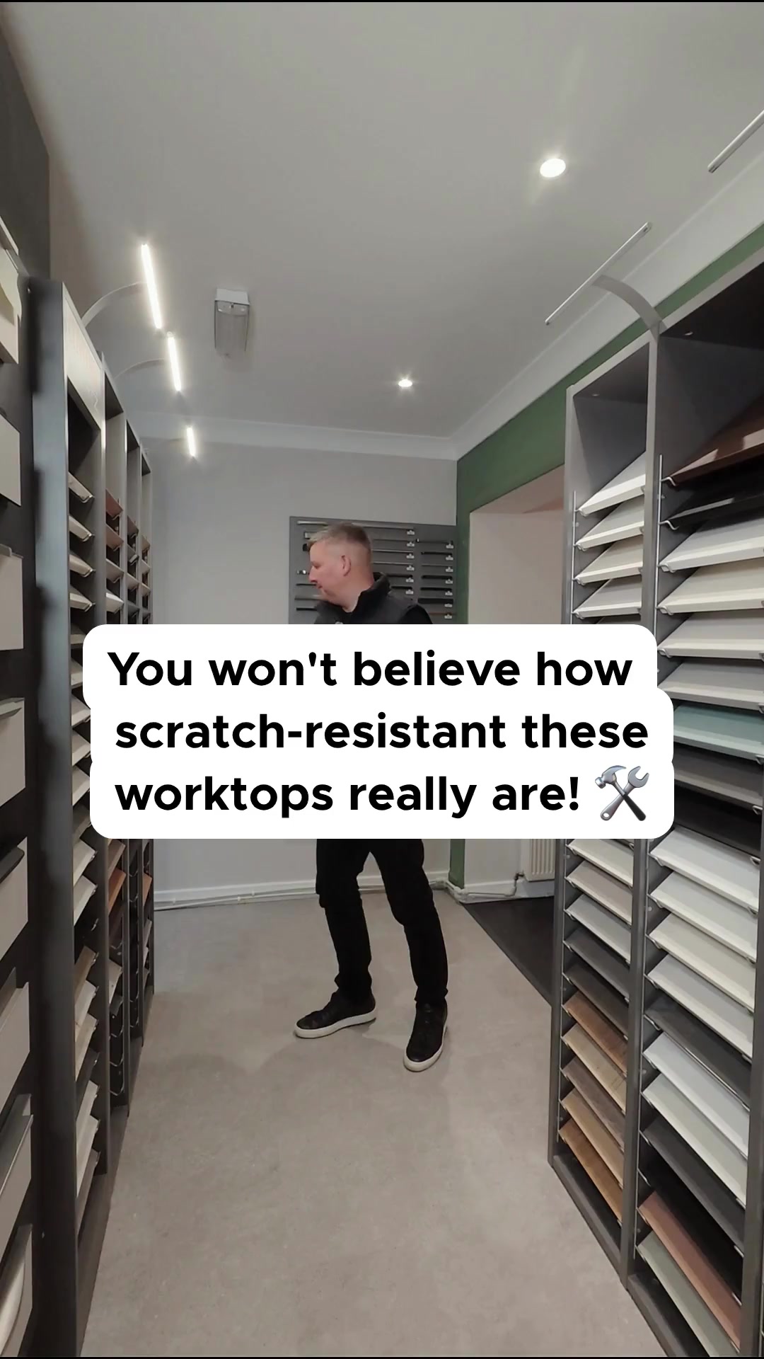 Want a worktop that truly lasts? Our laminate surfaces are scratch-resistant and hard-wearing! 💪✨ Even…